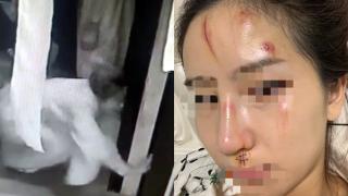 Моделка се обезобрази, опитвайки да избяга от „призрак" ВИДЕО