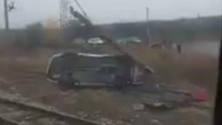 Машинист засне страхотия край релсите до Долно Сахране ВИДЕО