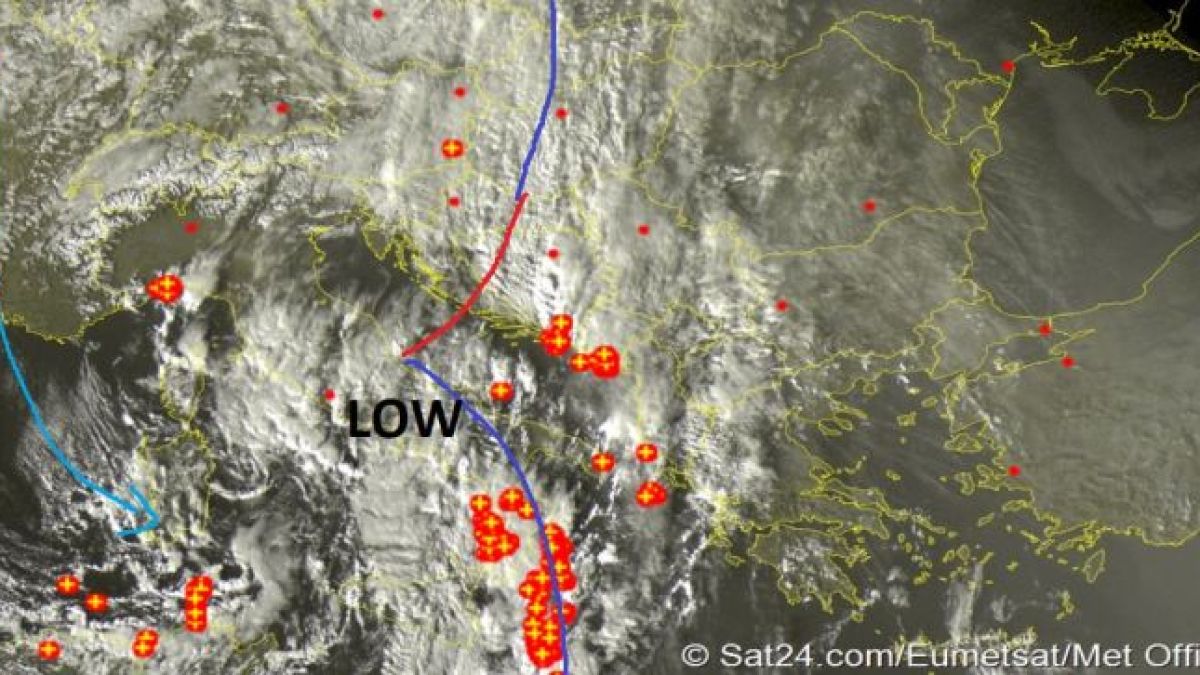 "Meteo Balkans" показа страшната стихия, която вече удари България СНИМКИ