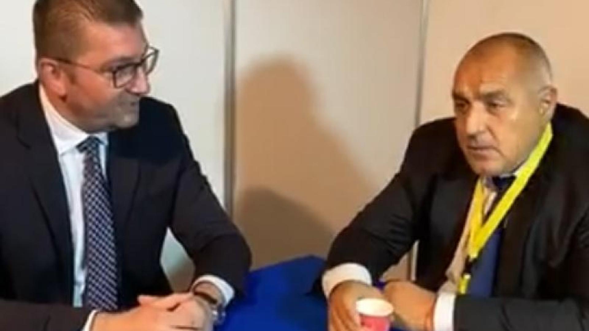 Партията на Заев обвини Мицковски, че лъже Северна Македония и Борисов