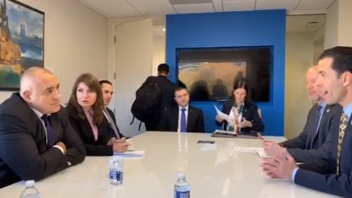 В САЩ пред Борисов: Виждаме България като лидер на Балканите ВИДЕО 