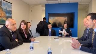 В САЩ пред Борисов: Виждаме България като лидер на Балканите ВИДЕО 