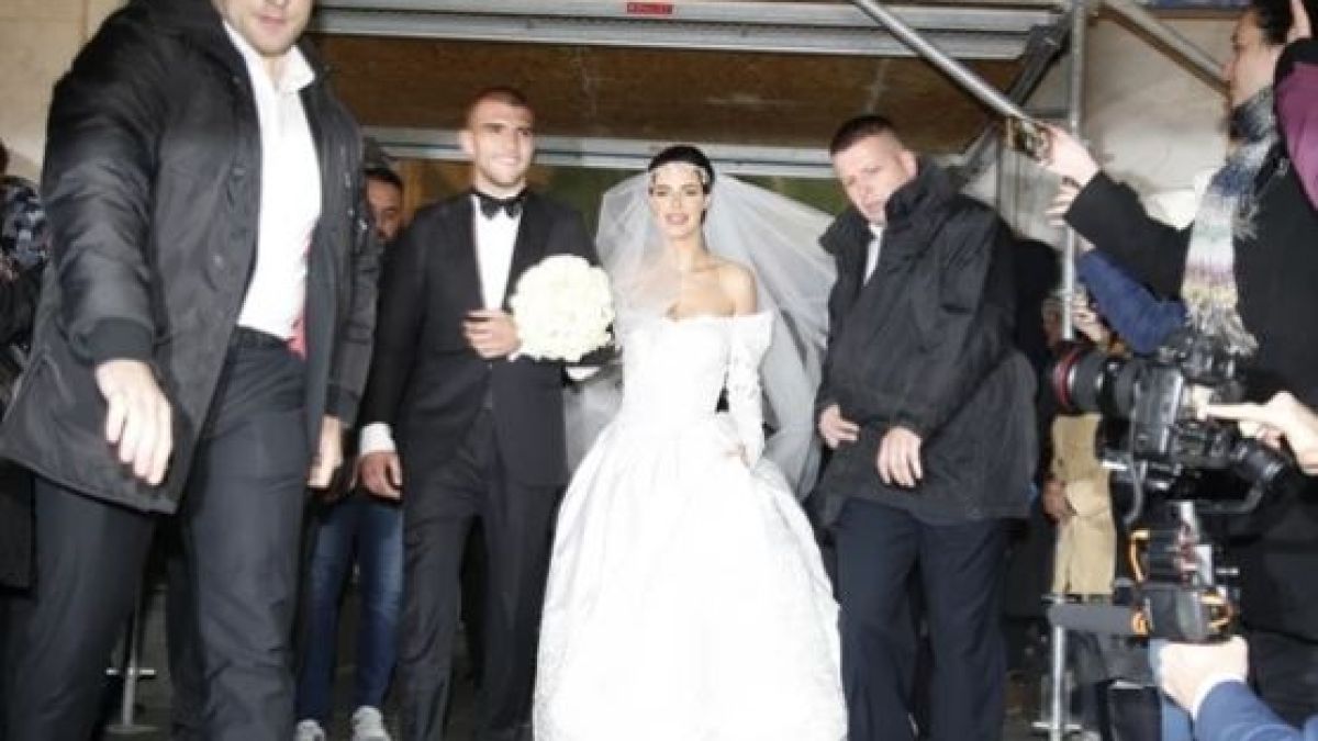 Първо ВИДЕО от сватбата на Богдана и Велко Ражнятович, за която цяла Сърбия говори!