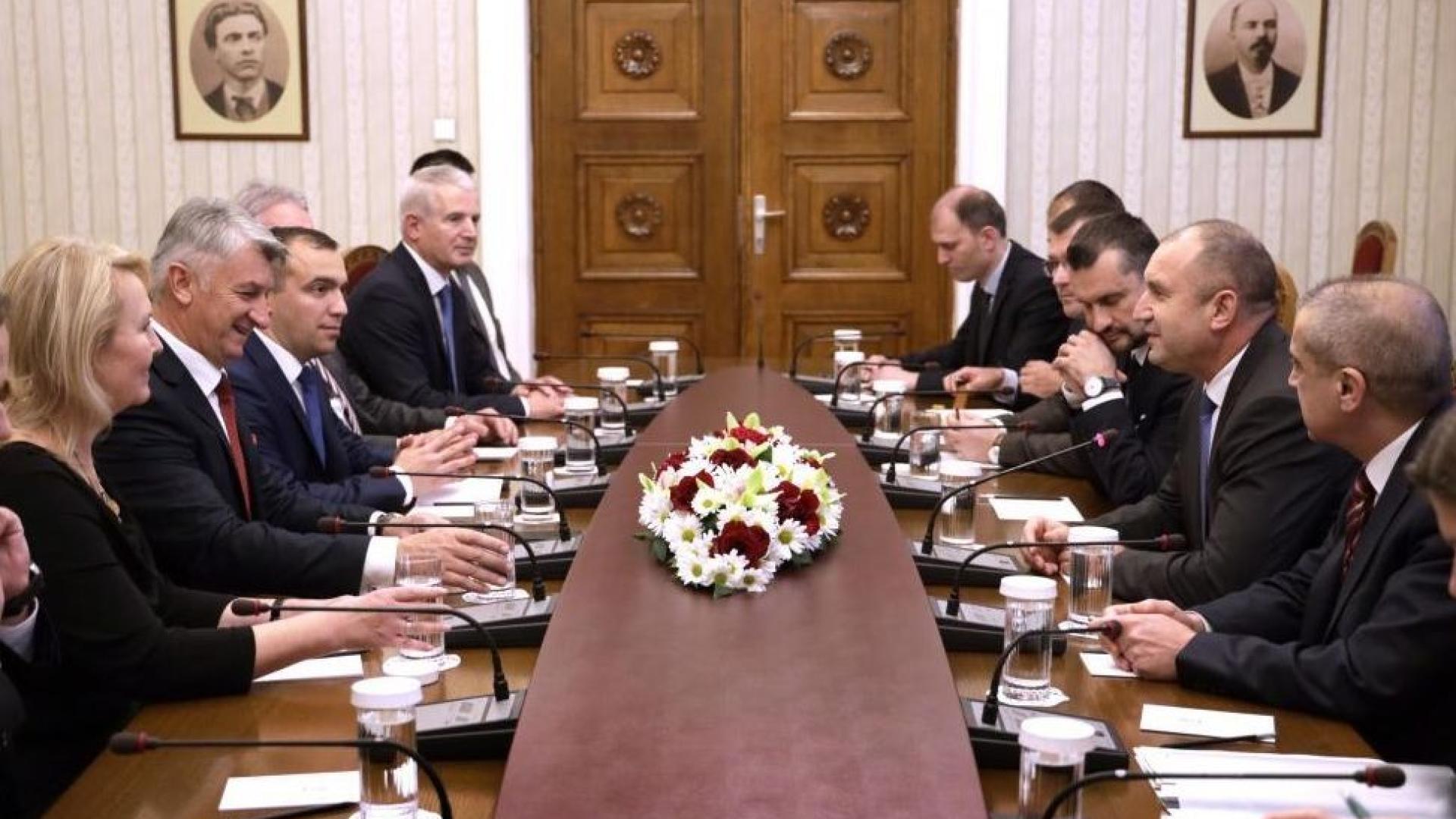 Хърватска бизнес делегация на крака при президента за съвместни инвестиционни проекти