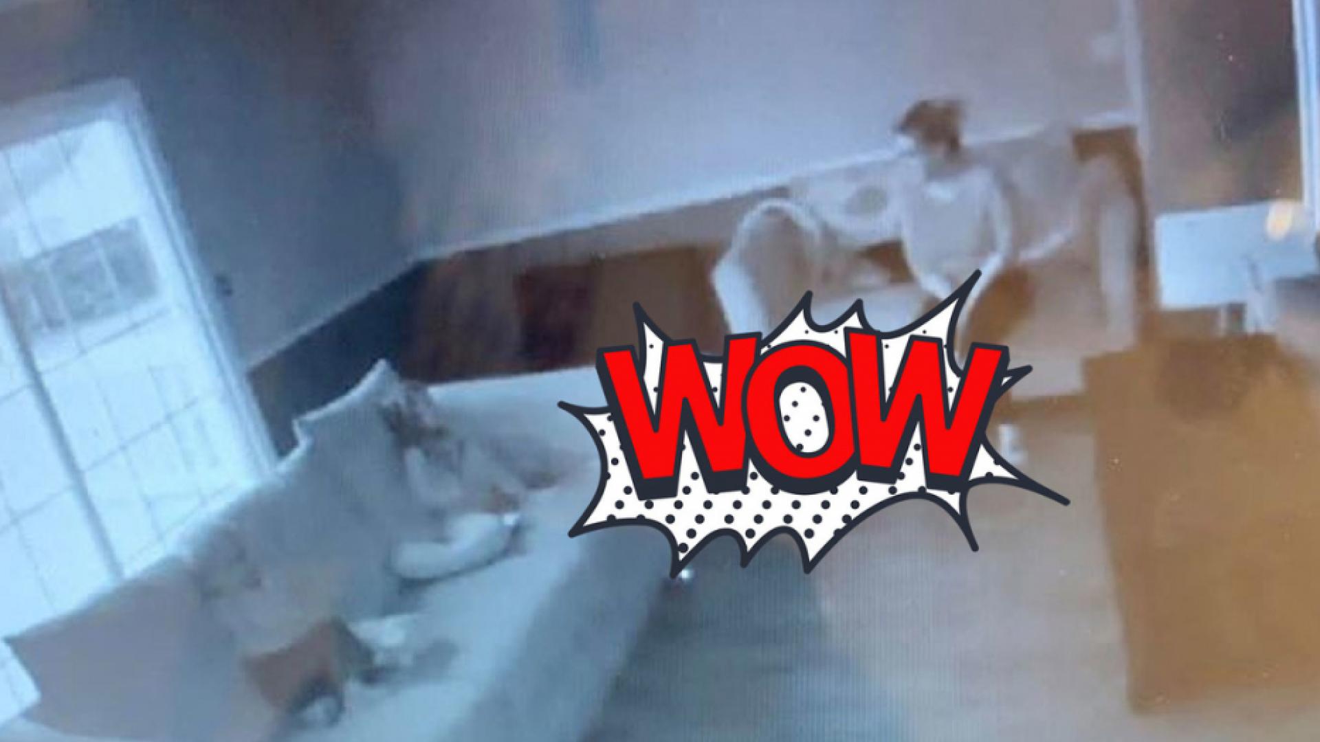 Майка изпадна в ужас от призрак до децата ѝ, но после се скъса от смях