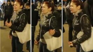 Известна певица се напи до козирката и яхна пернишките протести ВИДЕО