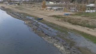 Преспанското езеро пресъхва с бързи темпове