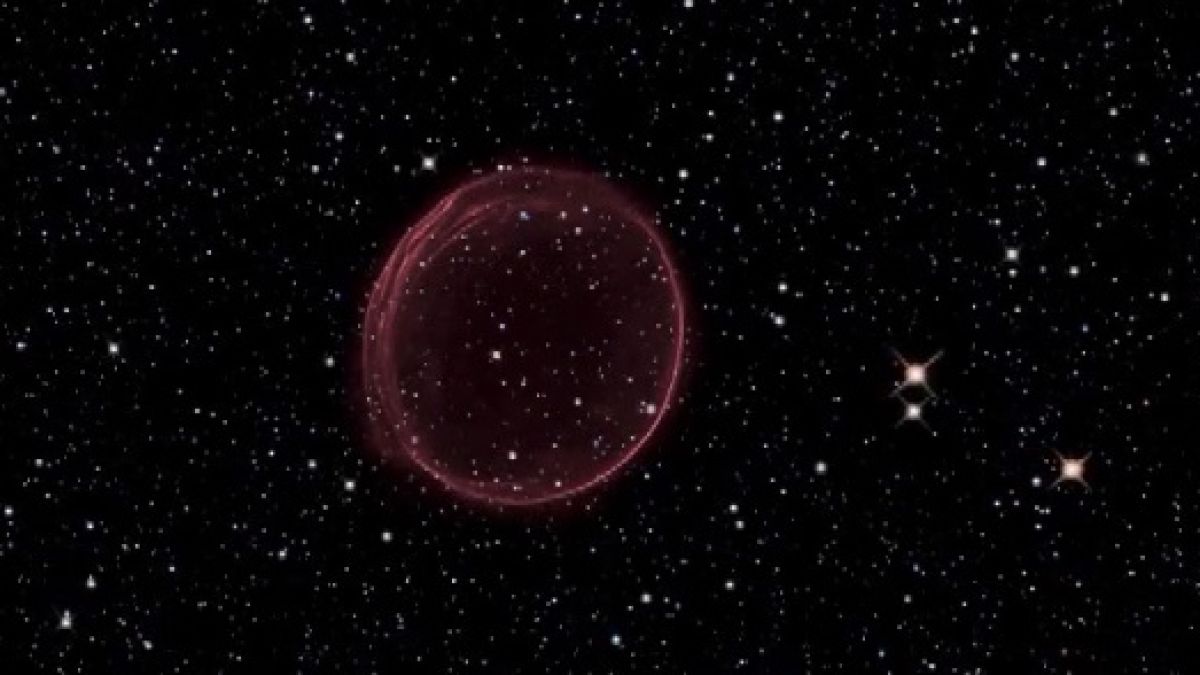Откриха в Космоса обект, приличащ на гигантска играчка за елха ВИДЕО 