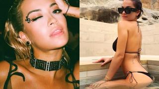 Адски гореща! Рита Ора се пусна по прозрачно бельо СНИМКИ 18+