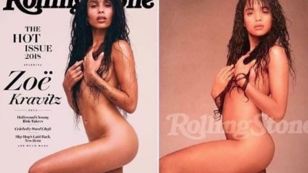 Зоуи Кравиц се снима гола като майка си преди 30 години СНИМКИ 18+
