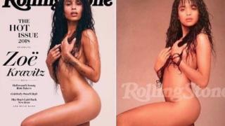 Зоуи Кравиц се снима гола като майка си преди 30 години СНИМКИ 18+