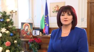 Цвета Караянчева с много лично послание за Рождество Христово 