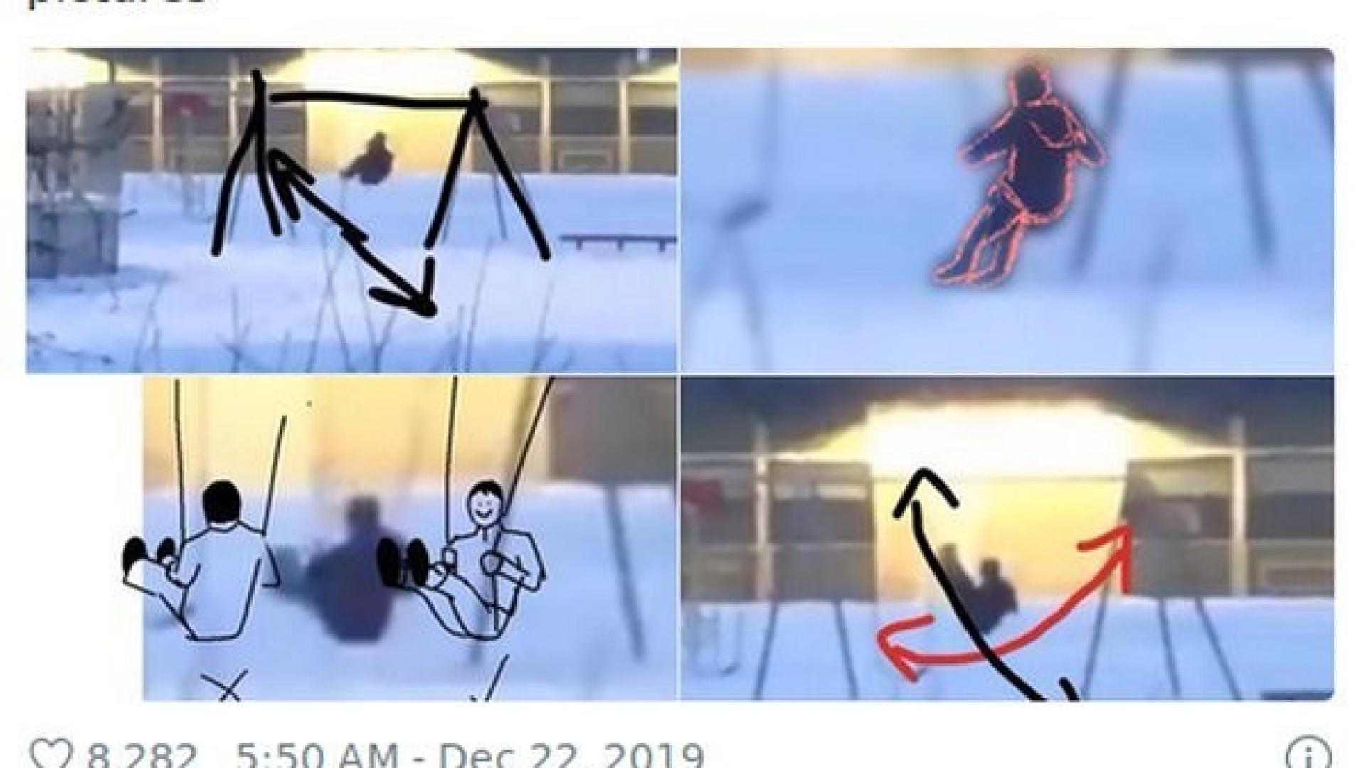 Илюзия с люлеещо се дете разцепи интернет ВИДЕО 