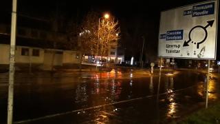 Водна авария и в Асеновград ВИДЕО