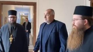 Бойко Борисов влезе в Семинарията, хареса му ВИДЕО