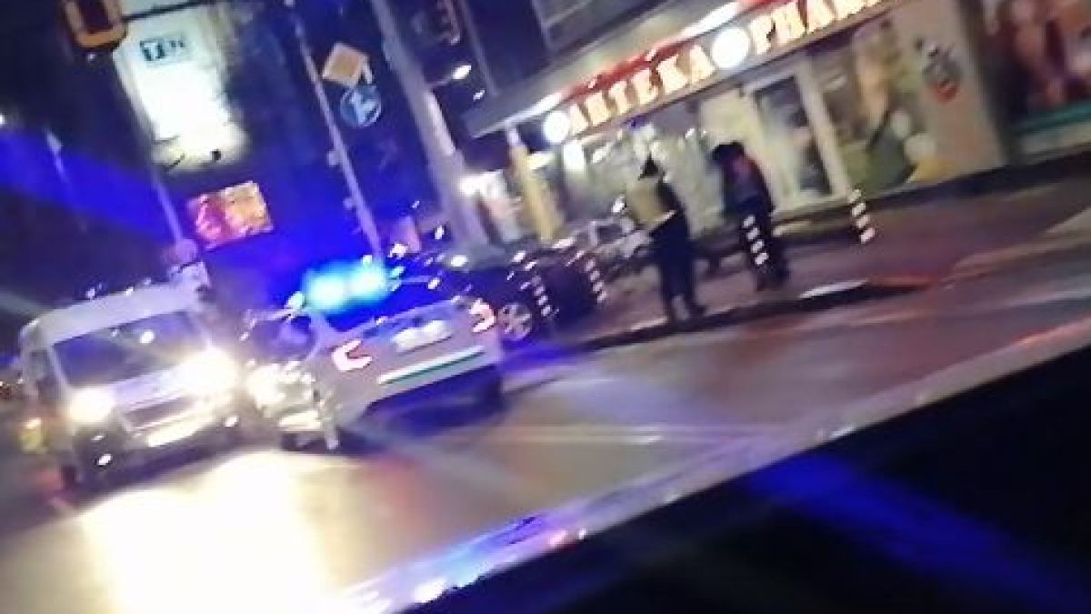 Адско меле по нощите на пъпа на София ВИДЕО
