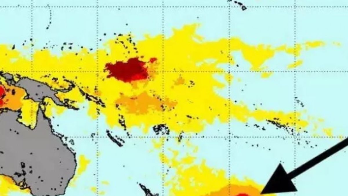 Гигантска "капка" вода се нагрява в океана, учените нямат обяснение