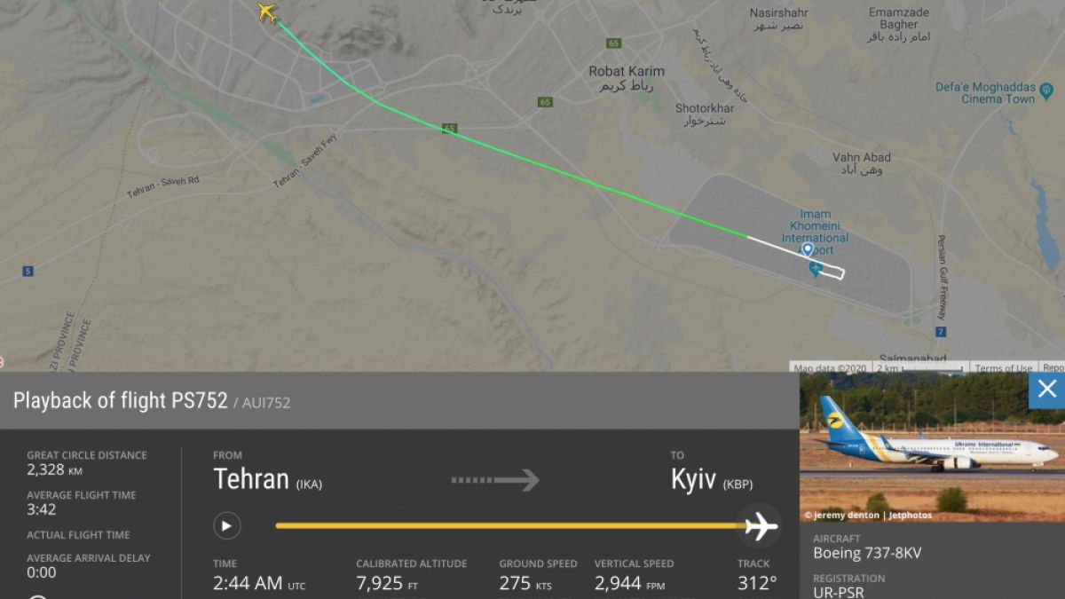 Обявиха причината за катастрофата с украинския Boeing 737 до Техеран, която взе 170 жертви  СНИМКИ