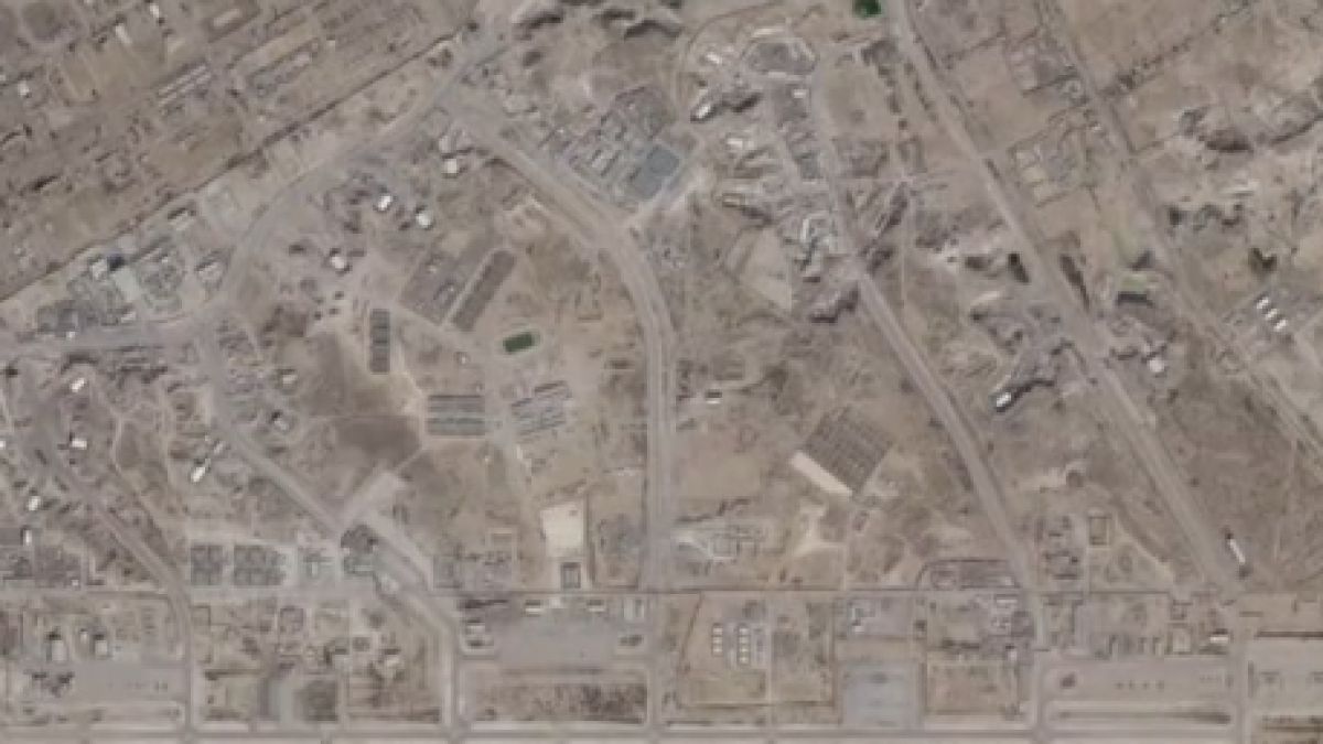 Първи сателитни снимки на ударените US бази в Иран ВИДЕО