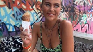 21-годишна моделка се качи на скала заради селфи и стана най-лошото СНИМКИ