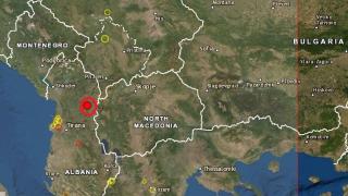 Две силни земетресения люшнаха и Албания