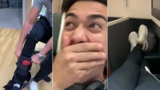 Наглец се вози безплатно в бизнес класа в самолета, каква е шашмата ВИДЕО