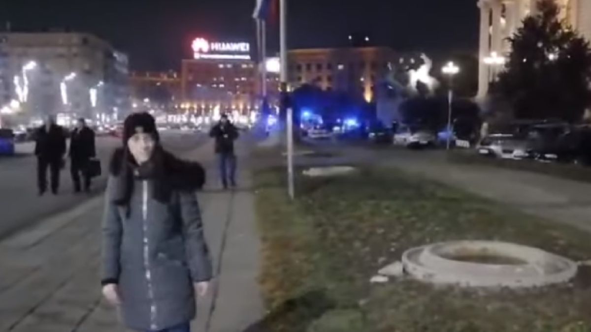 Мъж се застреля в устата пред парламента в Белград тази нощ ВИДЕО	