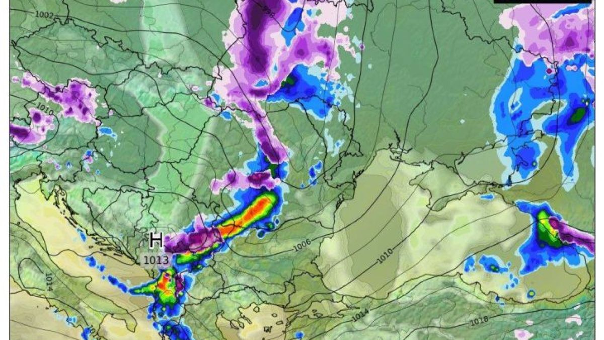"Meteo Balkans": Тази нощ времето рязко се променя, нахлува мощна стихия КАРТА