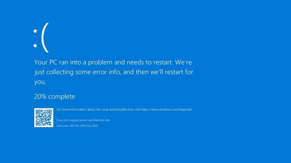 Обновяване на Windows доведе до "Екрана на смъртта" ВИДЕО 