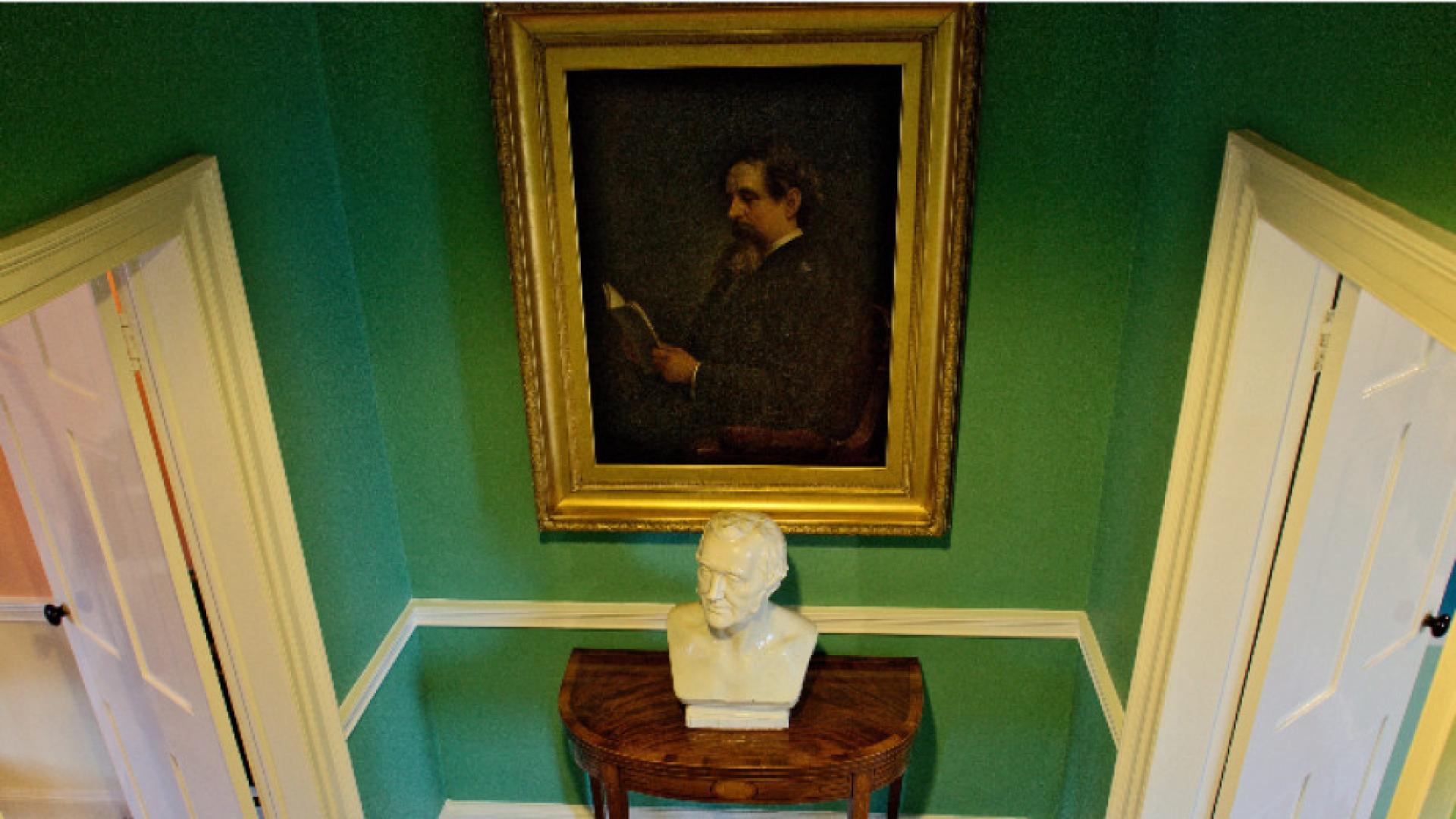 Изгубен портрет на Чарлз Дикенс ще бъде представен в изложба