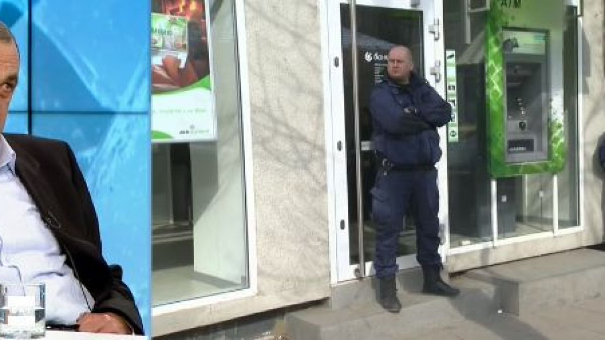 Ботьо Ботев посочи взривоопасен ефект от банковите обири, извършени от дилетанти