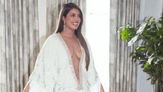 Приянка Чопра събра погледите със зловеща рокля СНИМКИ