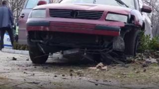 Джигит изхвърча от пътя на тротоара и прегази две жени в Хасково ВИДЕО 
