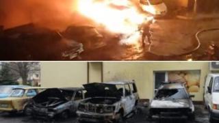 Пернишка вендета: Три коли пламнаха пред дома на известна певица СНИМКИ