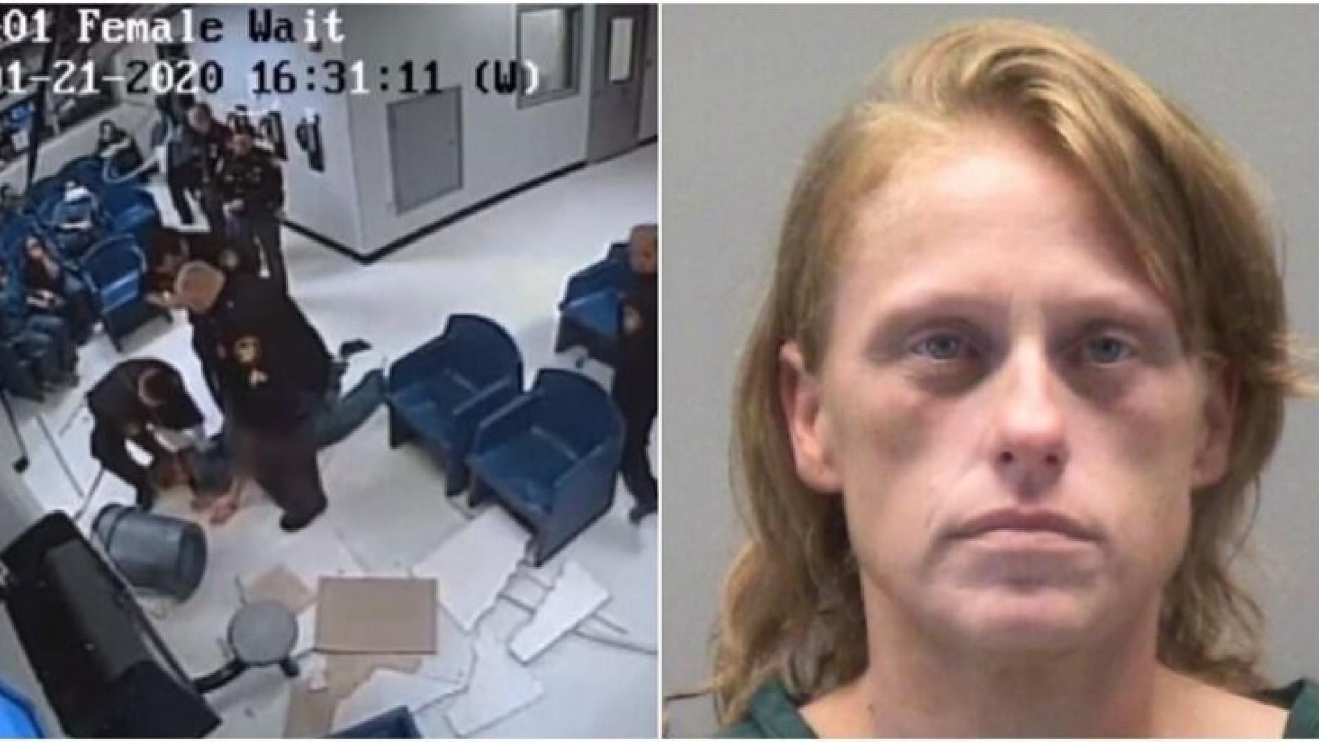 Затворничка опита да избяга, но се оказа страшен карък ВИДЕО 