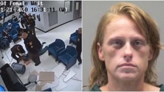 Затворничка опита да избяга, но се оказа страшен карък ВИДЕО 