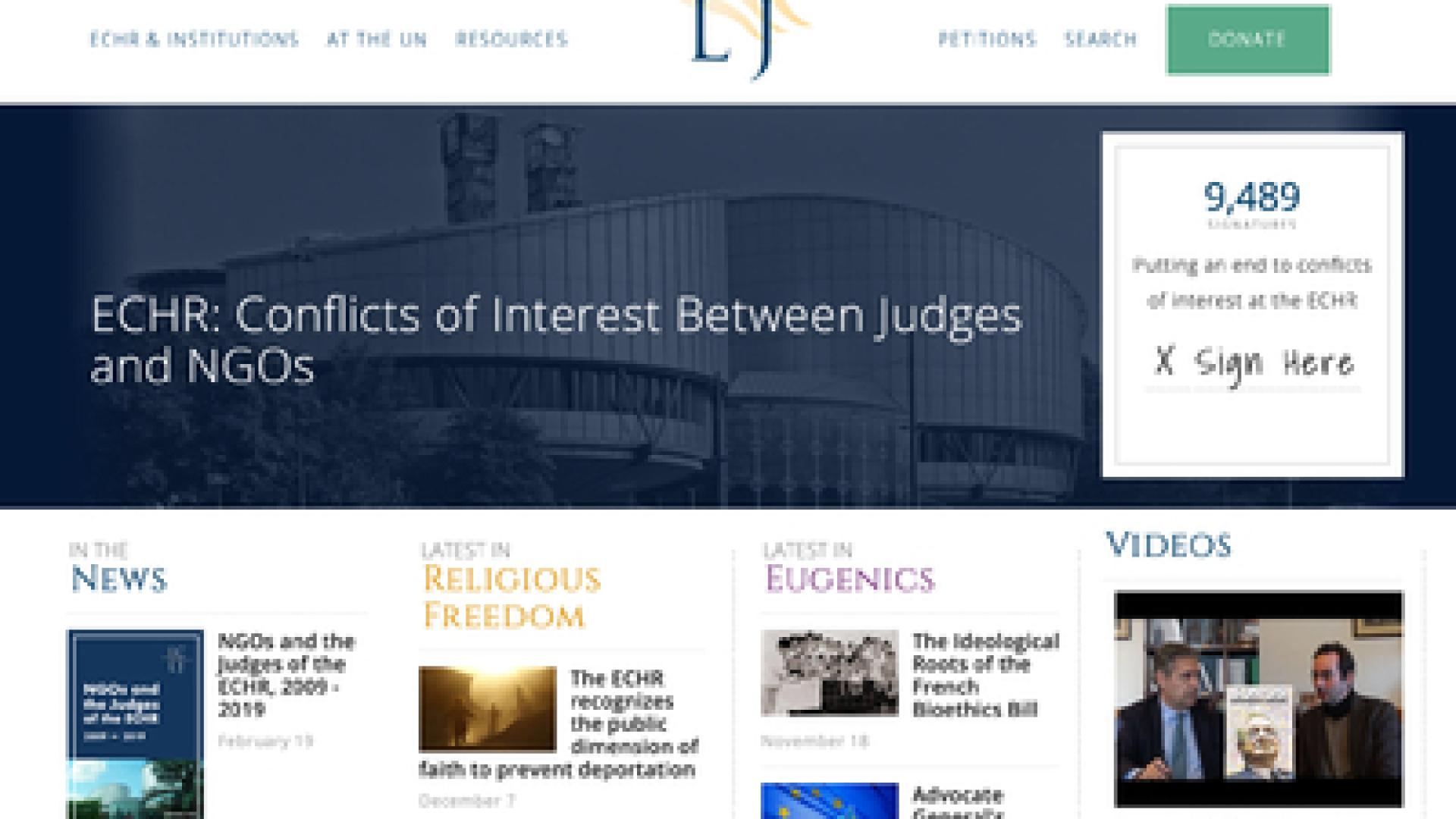 9500 европейци искат отзоваване на съдиите от ЕСПЧ с конфликт на интереси, сред които и Йонко Грозев