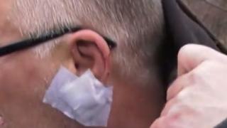  Питбули едва не разкъсаха мъж от Монтана ВИДЕО