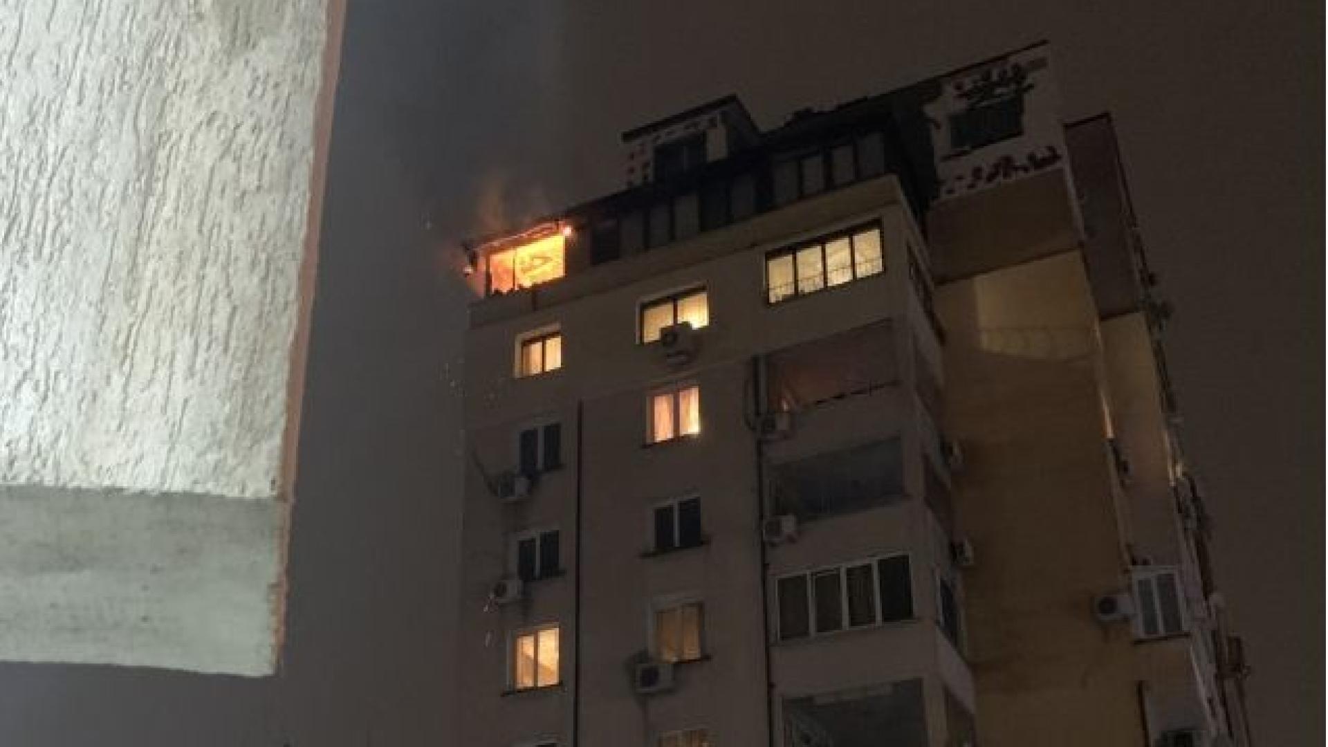 Огненият ад по тъмна доба в София взе жертва ВИДЕО