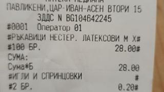 Маските в Търново удариха 13 кинта, а латексовите ръкавици гонят... 