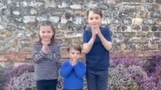 Децата на Уилям и Кейт аплодираха медиците, борещи се с COVID-19 ВИДЕО