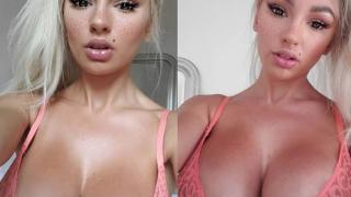 Хубавата Ирина спечели милиони от СНИМКИ 18+ на огромните си гърди 