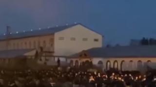 Бунт и пожар в затворническа колония в Сибир ВИДЕО