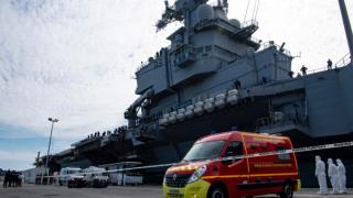 Самолетоносачът "Шарл дьо Гол", мистериозно заразен с Covid-19, се прибра в базата с много болни