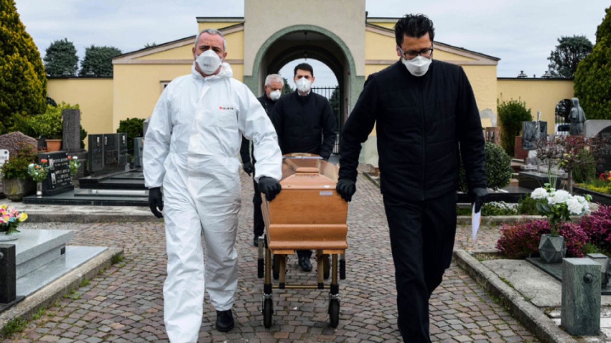 Колумбийската полиция организира шумно погребение на коронавируса 