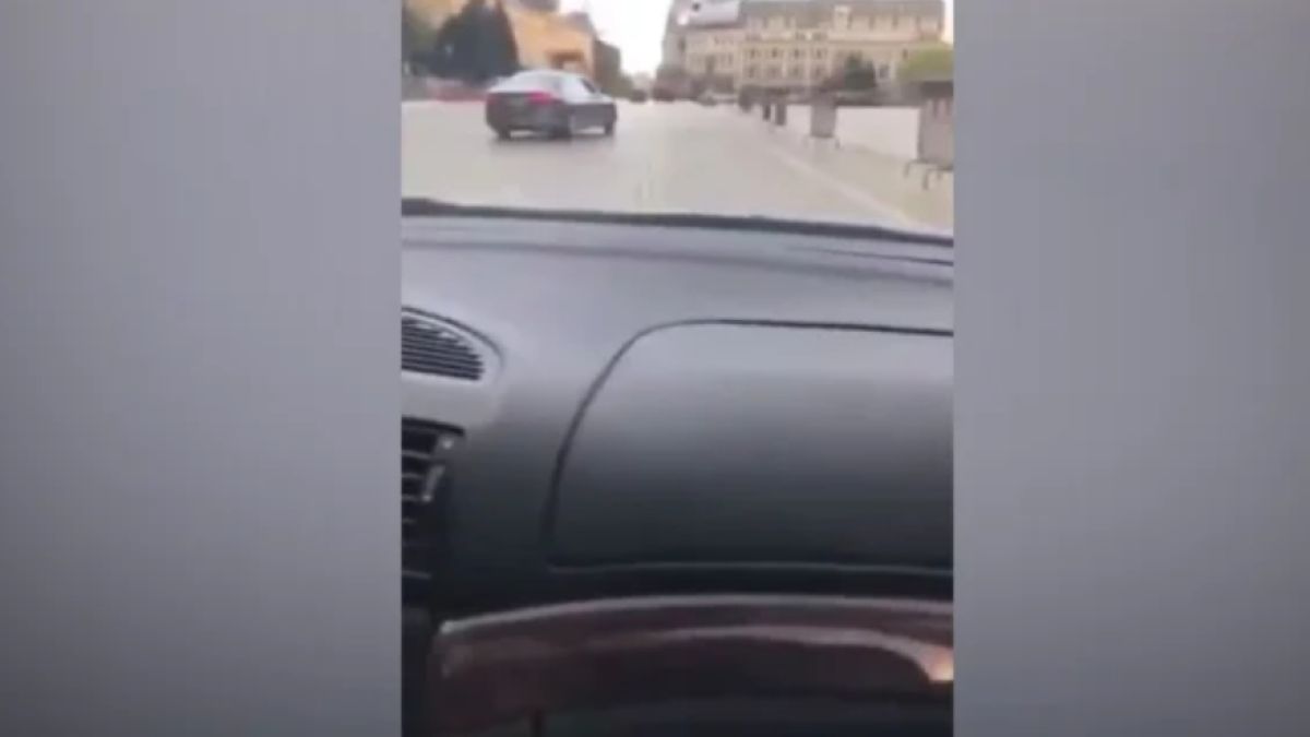 Наглеци с БМВ дрифтят с бясна скорост по жълтите павета в София ВИДЕО 