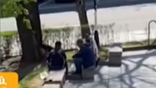 ВИДЕО показва как бездомници газят карантината в София