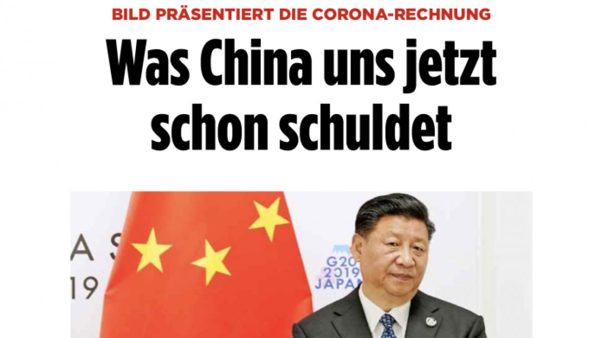 Шефът на Bild поиска 149 млрд. евро от Китай заради К-19