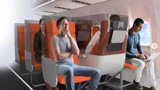 Като космически кораб! Ето как ще изглеждат местата в самолетите след К-19