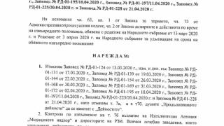 С тази ЗАПОВЕД на здравния министър пада нова забрана